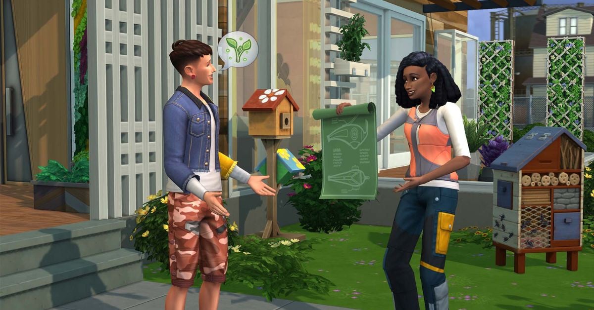 alt="The Sims 4 สูตร Eco lifestyle"