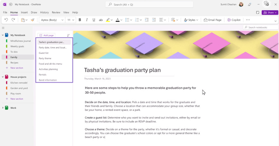 OneNote ได้ฟีเจอร์ Copilot ให้ AI ช่วยร่างโน้ต หรือสรุปเป็นรายการที่ ...