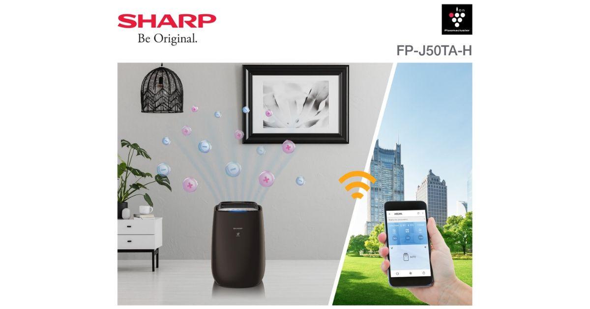 alt="Sharp Air Purifier FP-J50TA-H"