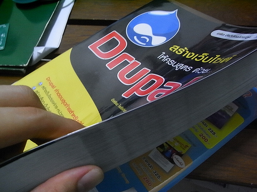 alt="Thai Drupal Book"