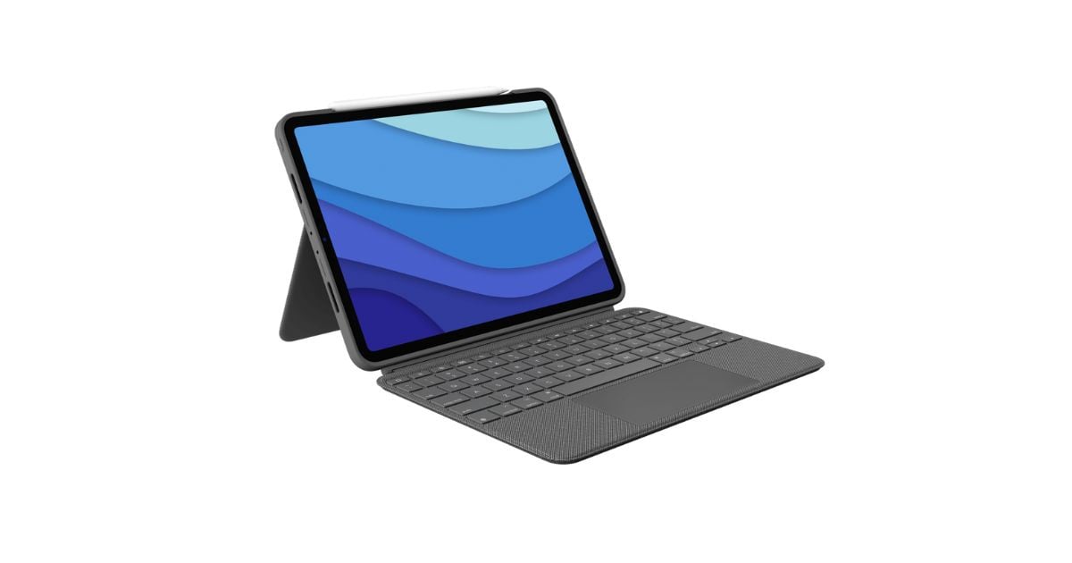 alt="Logitech Combo Touch iPad Pro"