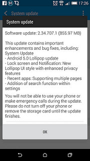 alt="System update notify"