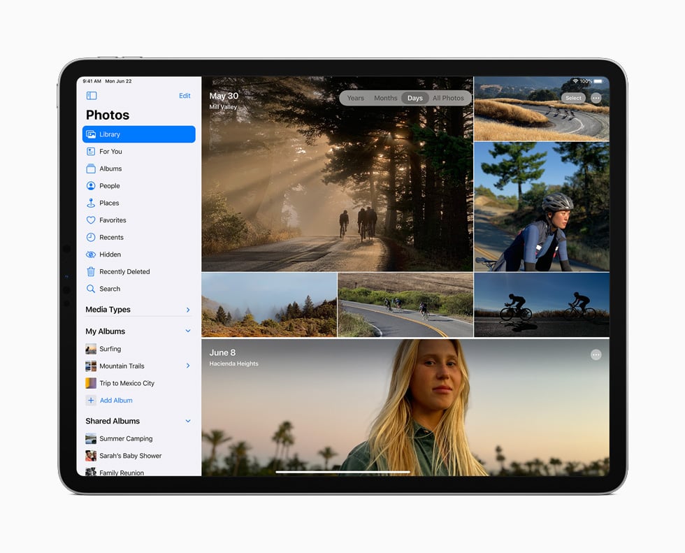 alt="iPadOS 14 Photos"