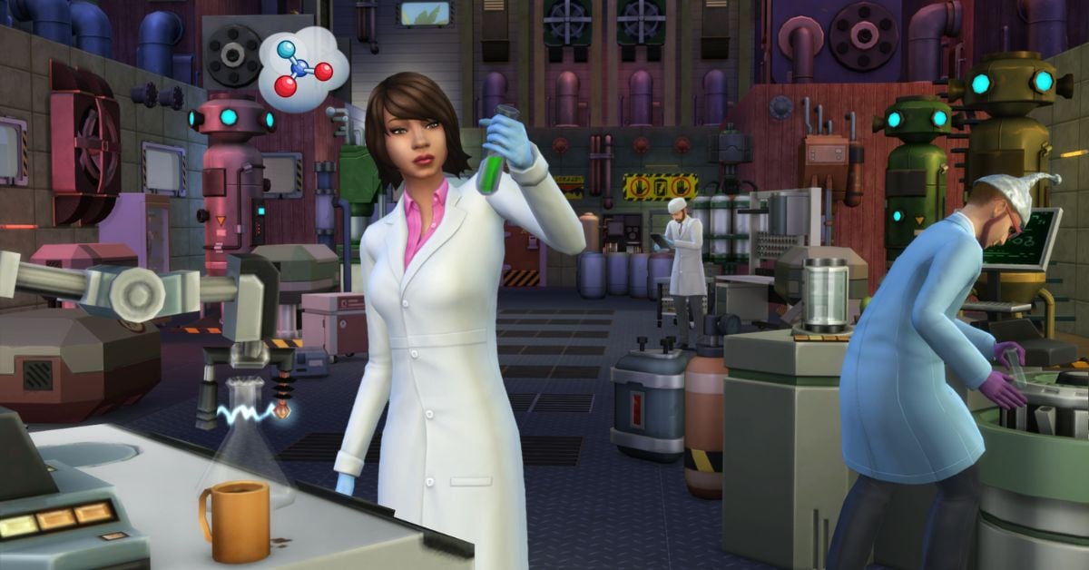 alt="The Sims 4 สูตร Get To Work"