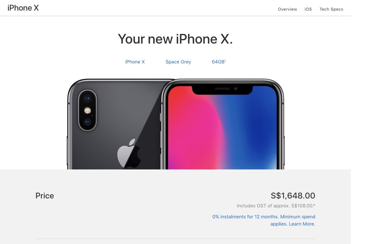 alt="iPhone X in Singapore"