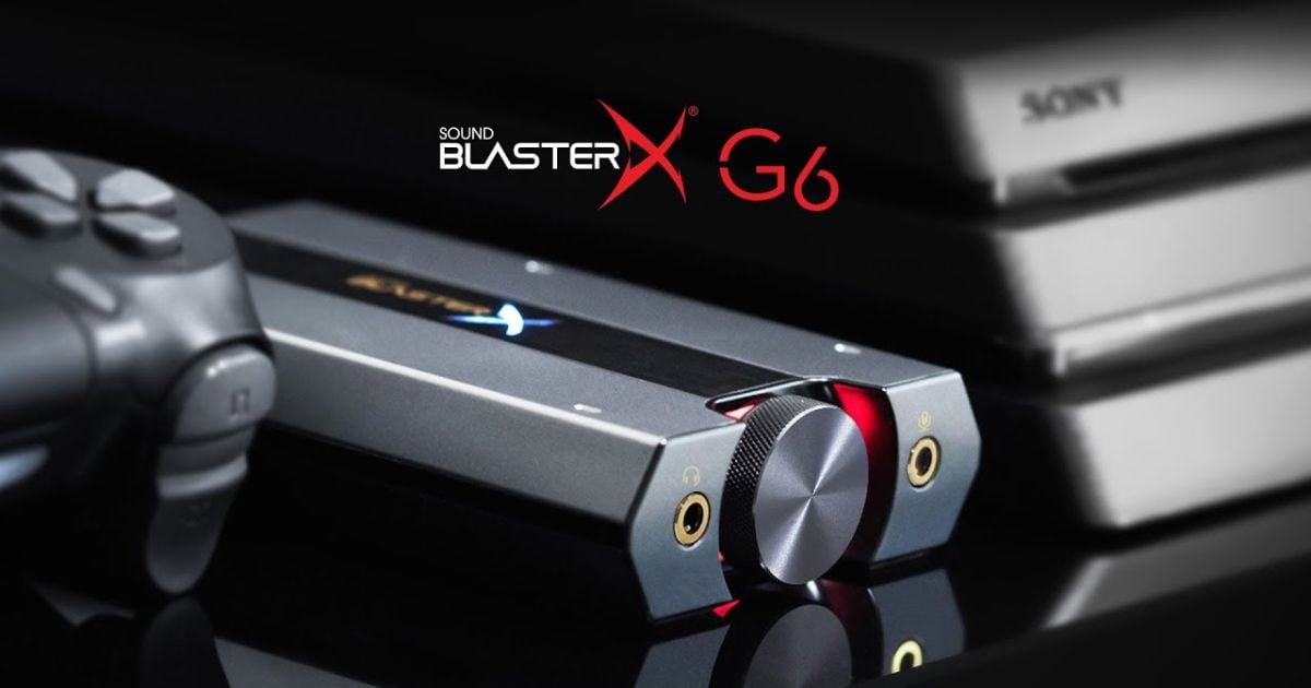 alt="Creative Sound BlasterX G6"