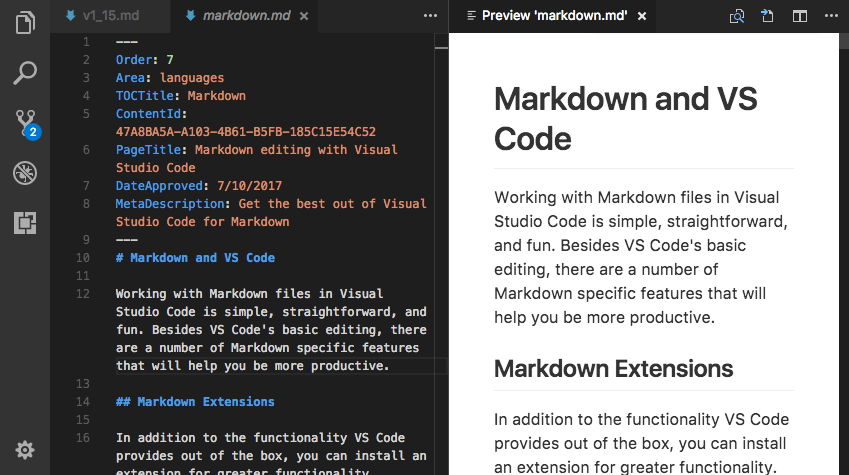 visual studio code html preview