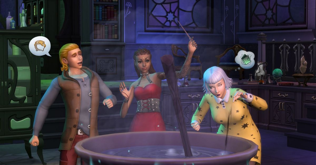 alt="The Sims 4 สูตร Realm of Magic"