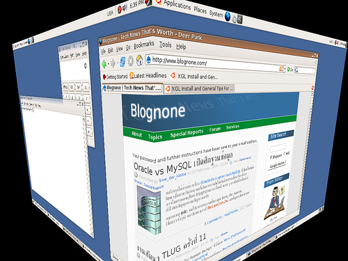 alt="blognone on xgl"