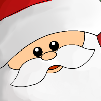 alt="Flying Santa"