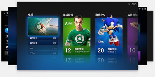 alt="MIUI on Xiaomi TV"