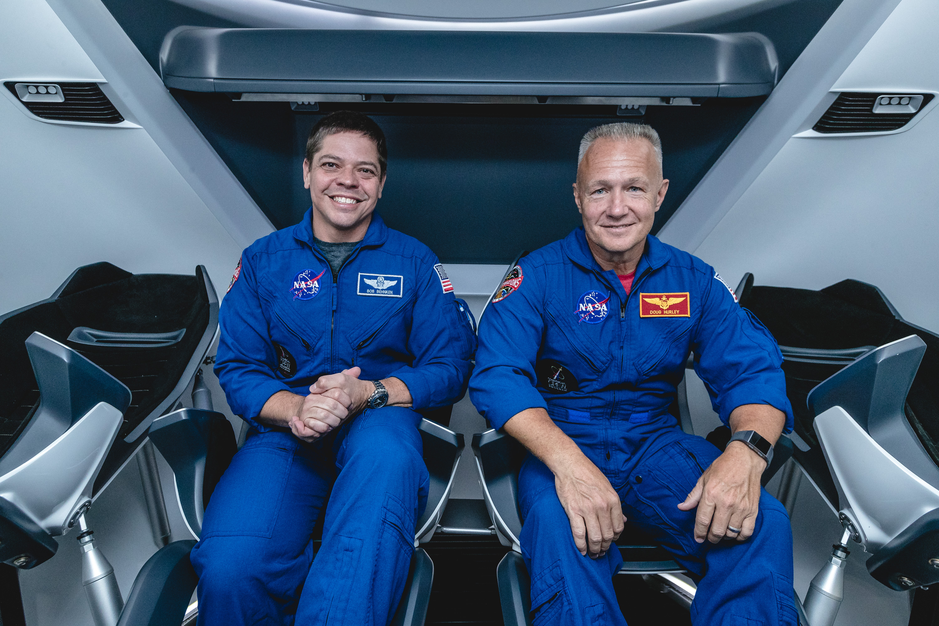 alt=" NASA Astronauts Bob Behnken and Doug Hurley"