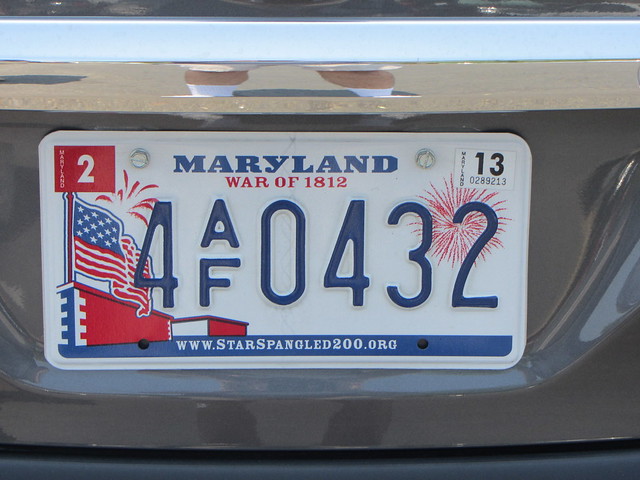 alt="Maryland Plate"