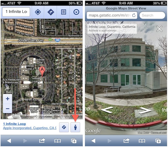 alt="google web street view apple"