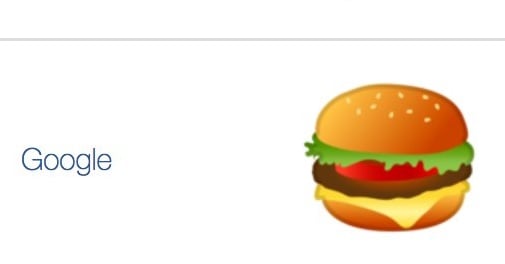 alt="Google Burger Emoji"
