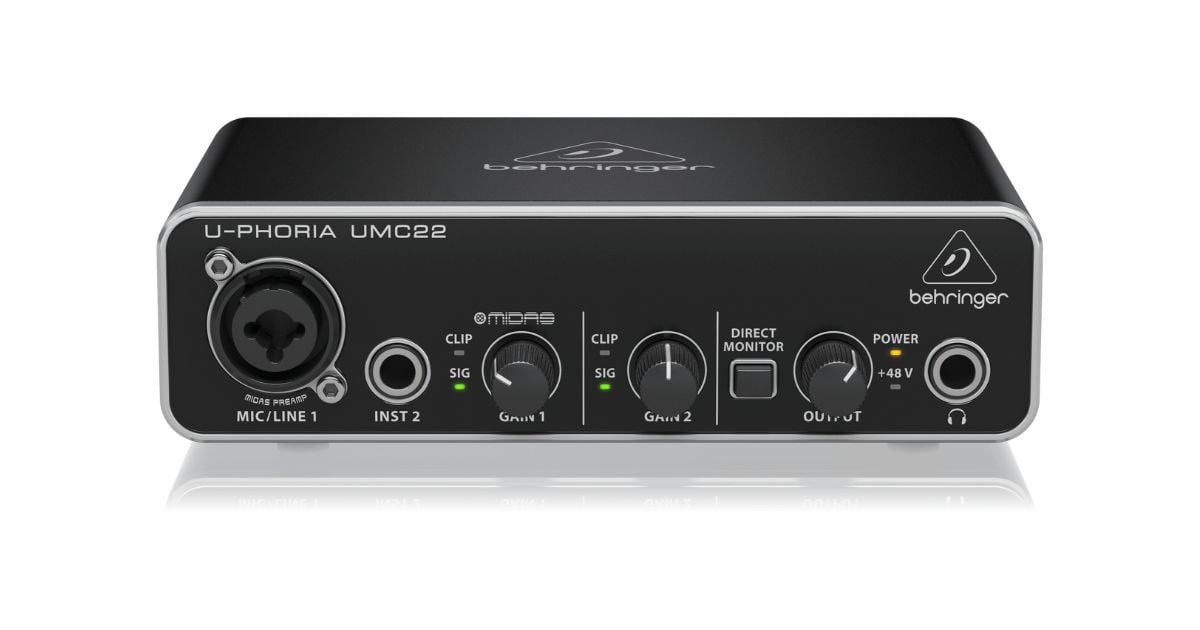 alt="Behringer UMC22"