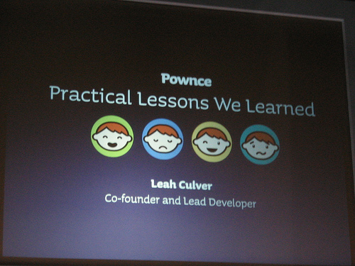 alt="Pownce Session @ FOWA"