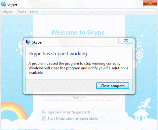 alt="Skype Down"