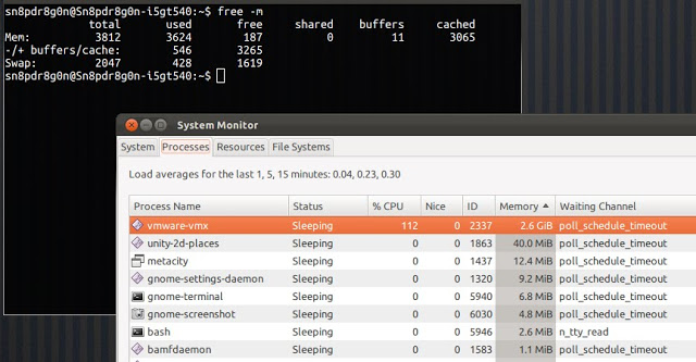 ubuntu system monitor does not show up