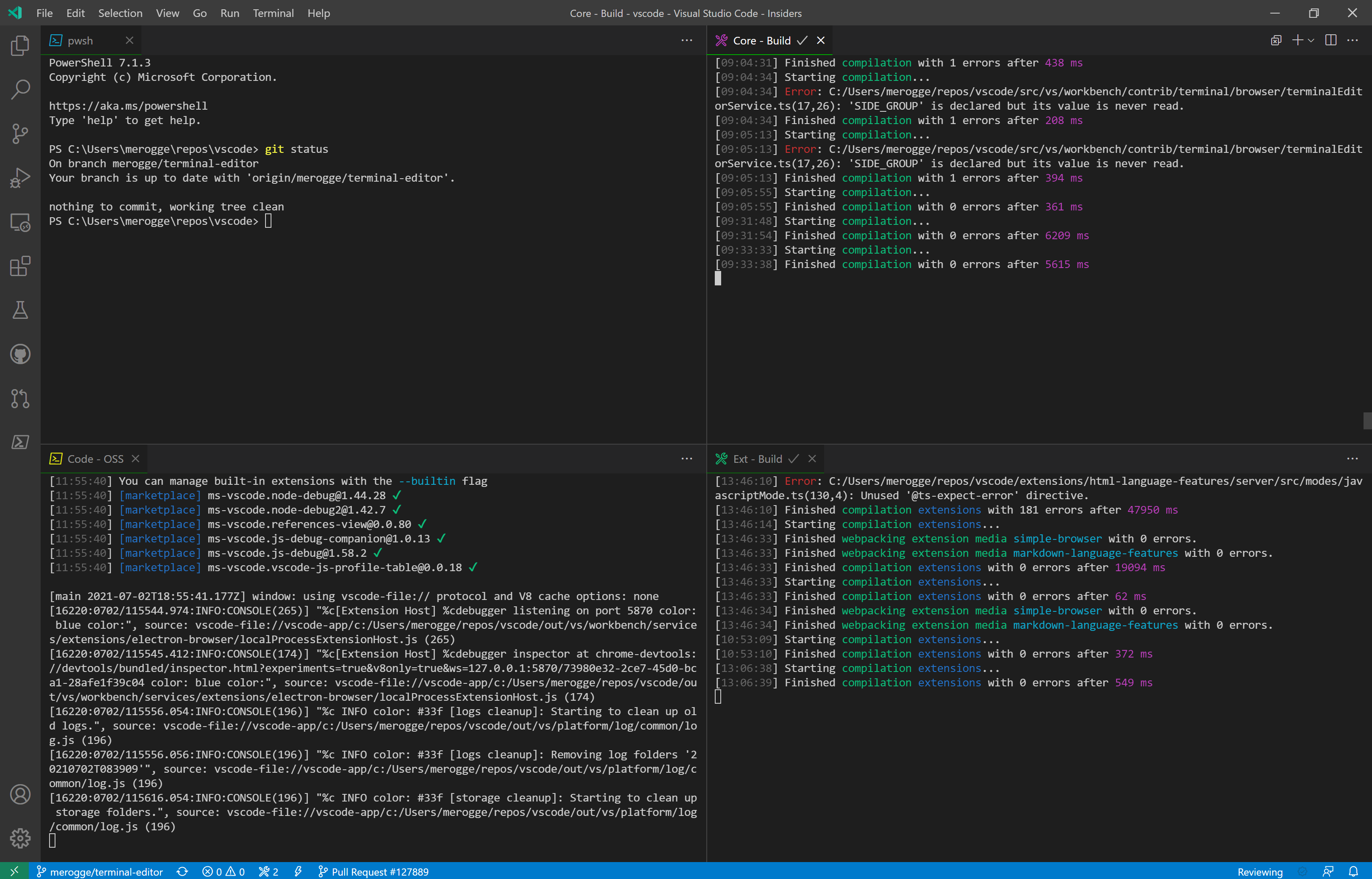 Vs Code Terminal Editor Blognone