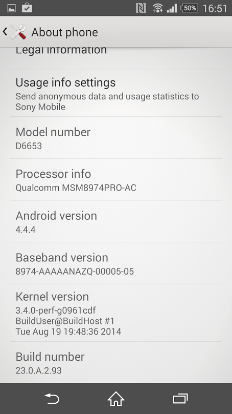 alt="Xperia Z3 Technical Info"